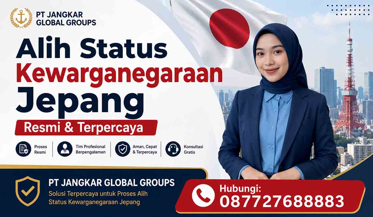 Alih Status Kewarganegaraan Jepang Resmi & Terpercaya