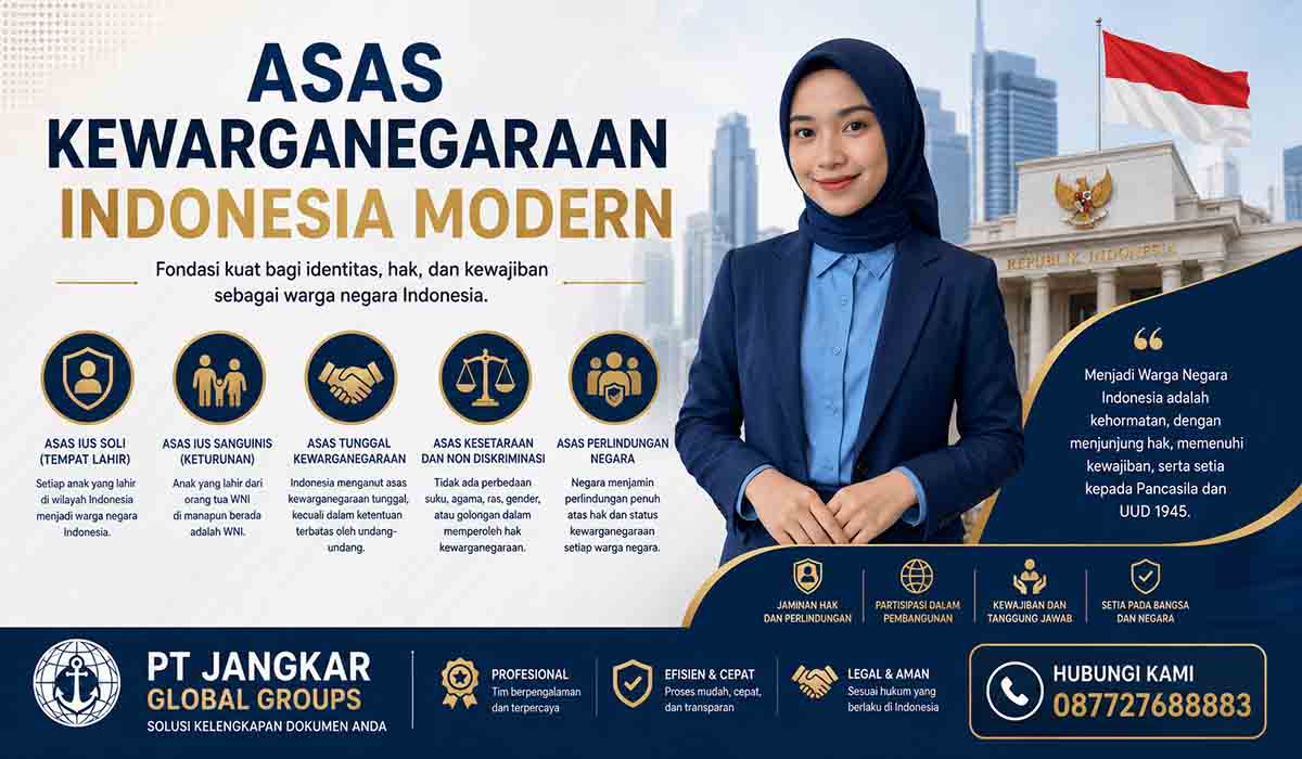 Asas Kewarganegaraan Indonesia Modern