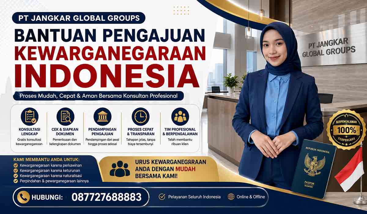 Bantuan Pengajuan Kewarganegaraan Indonesia