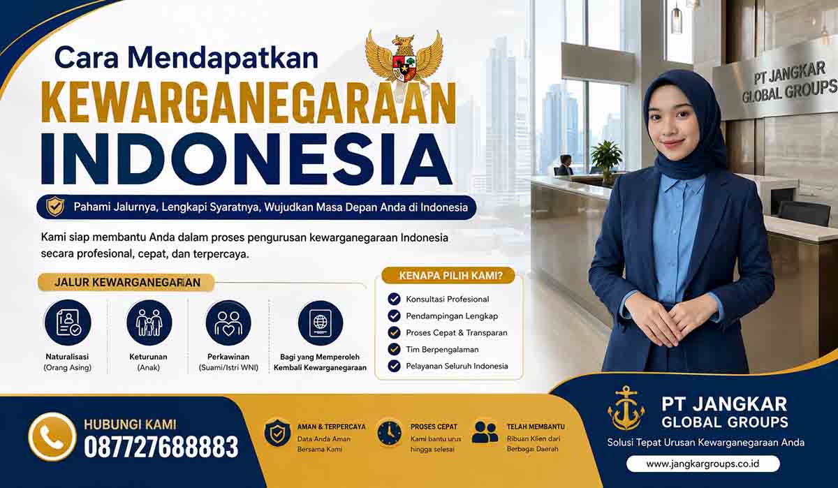 Cara Mendapatkan Kewarganegaraan Indonesia
