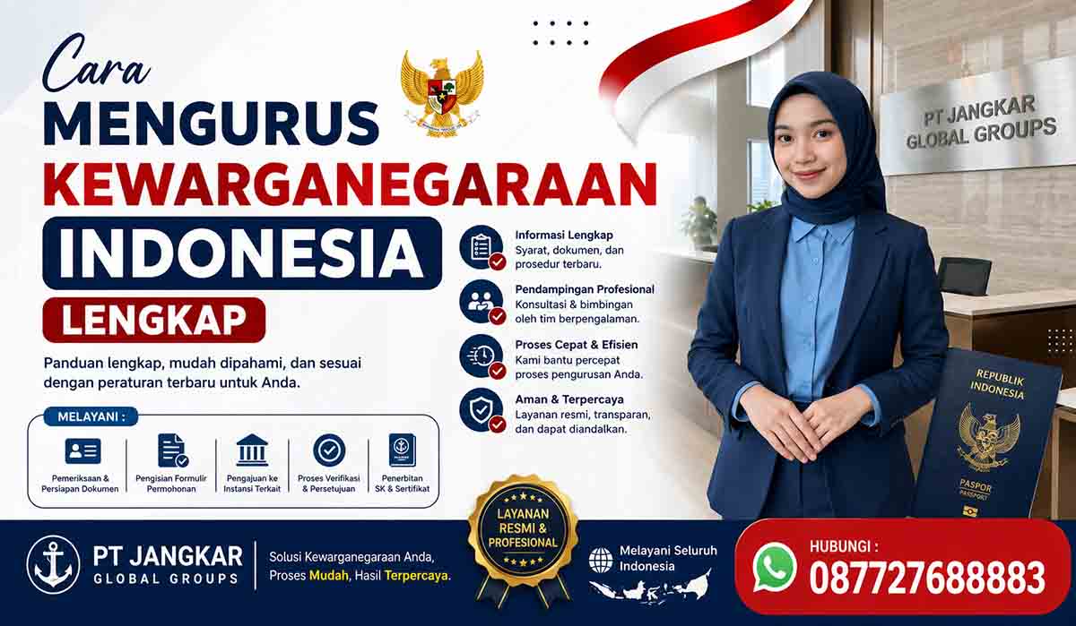 Cara Mengurus Kewarganegaraan Indonesia Lengkap