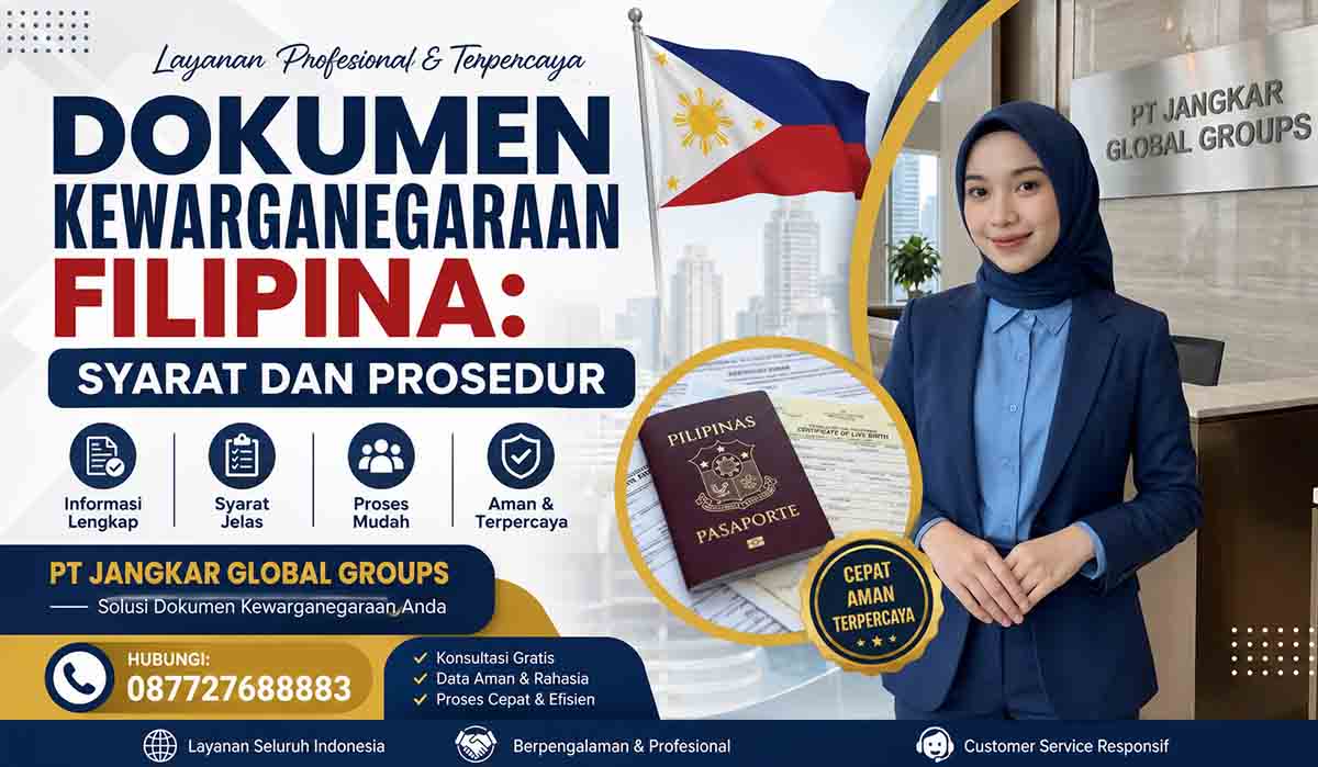 Dokumen Kewarganegaraan Filipina: Syarat dan Prosedur