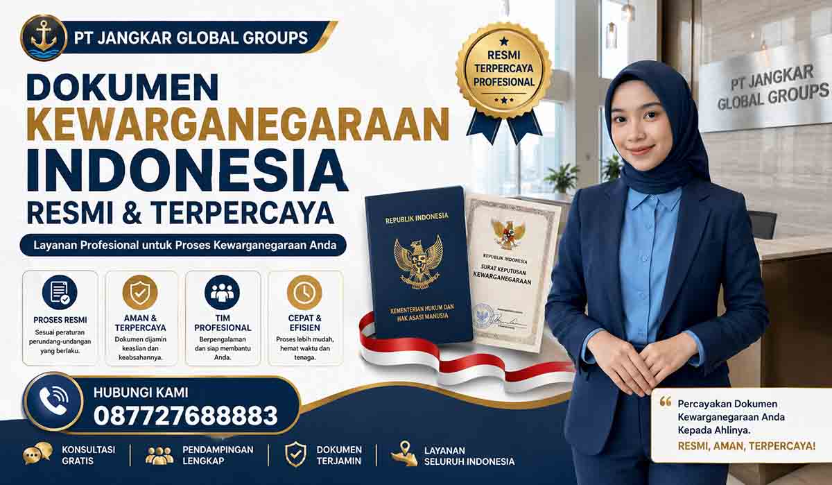 Dokumen Kewarganegaraan Indonesia Resmi & Terpercaya