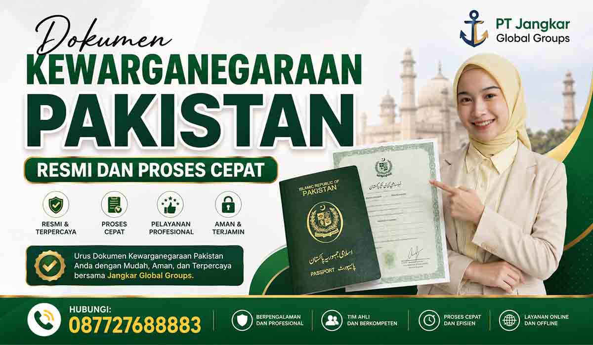 Dokumen Kewarganegaraan Pakistan Resmi dan Proses Cepat