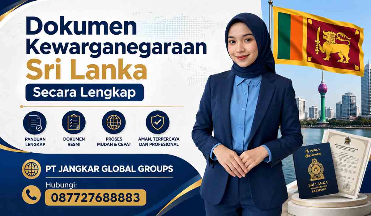 Dokumen Kewarganegaraan Sri Lanka Secara Lengkap