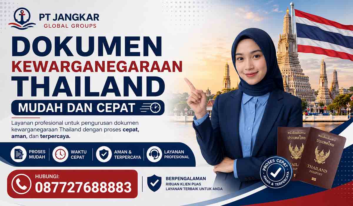 Dokumen Kewarganegaraan Thailand Mudah dan Cepat