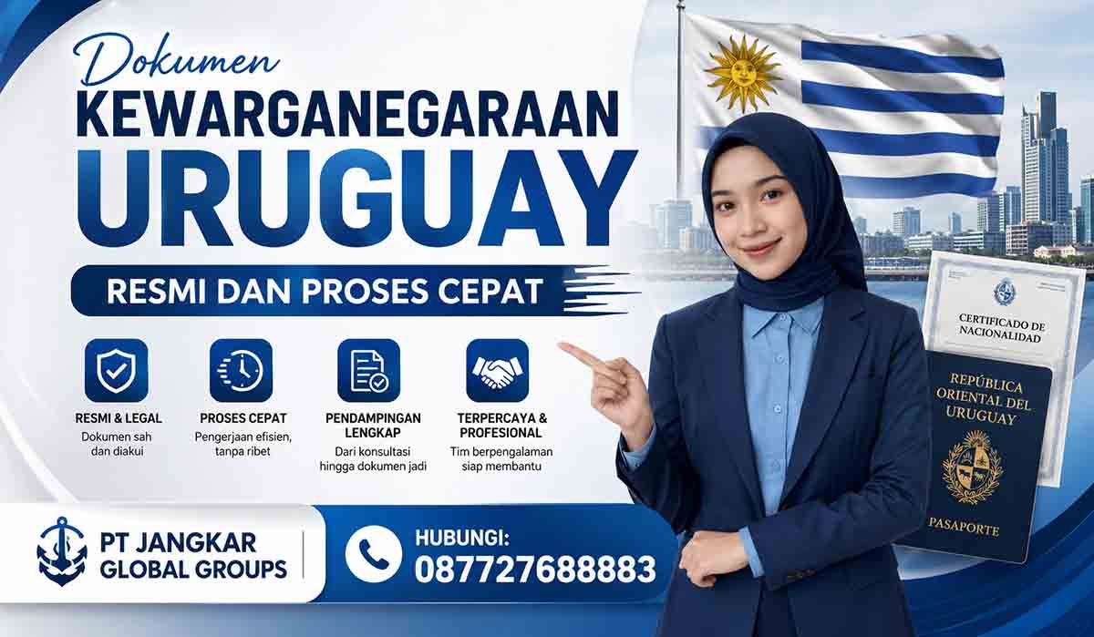 Dokumen Kewarganegaraan Uruguay Resmi dan Proses Cepat