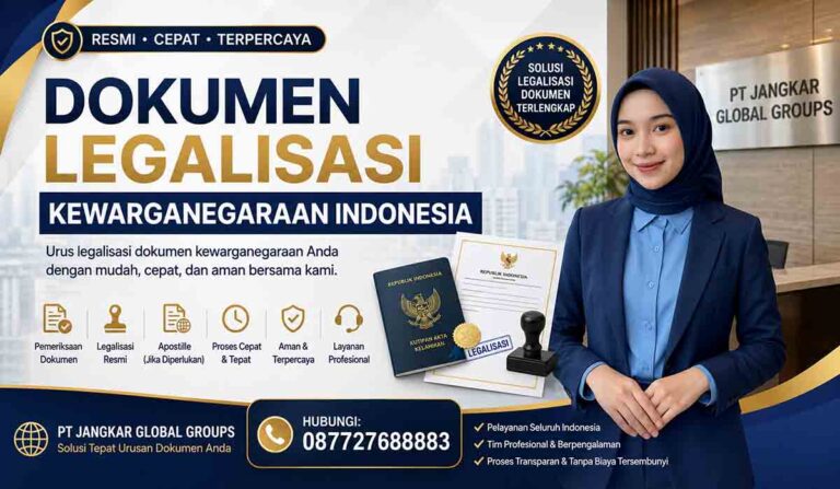 Dokumen Legalisasi Kewarganegaraan Indonesia