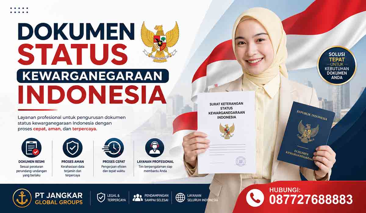 Dokumen Status Kewarganegaraan Indonesia