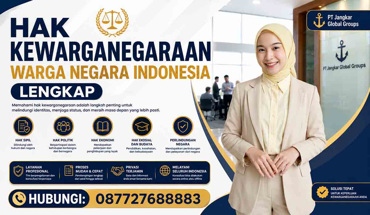 Hak Kewarganegaraan Warga Negara Indonesia Lengkap
