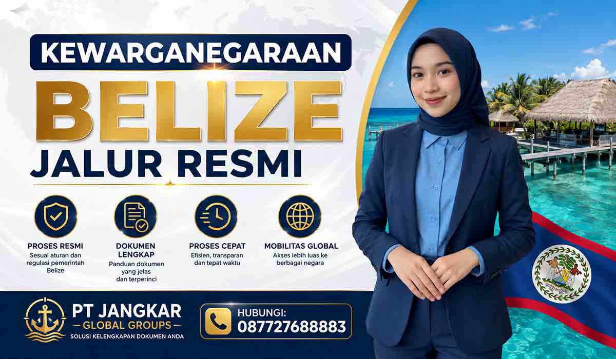 Kewarganegaraan Belize Jalur Resmi