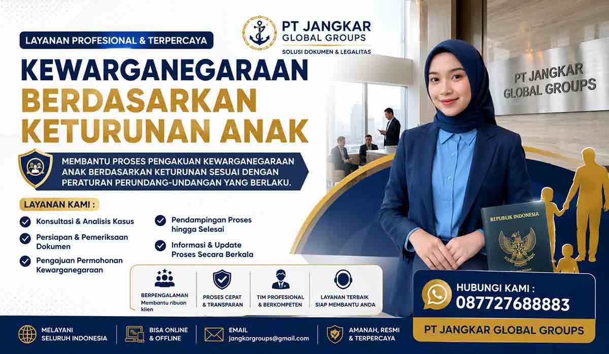 Kewarganegaraan Berdasarkan Keturunan Anak