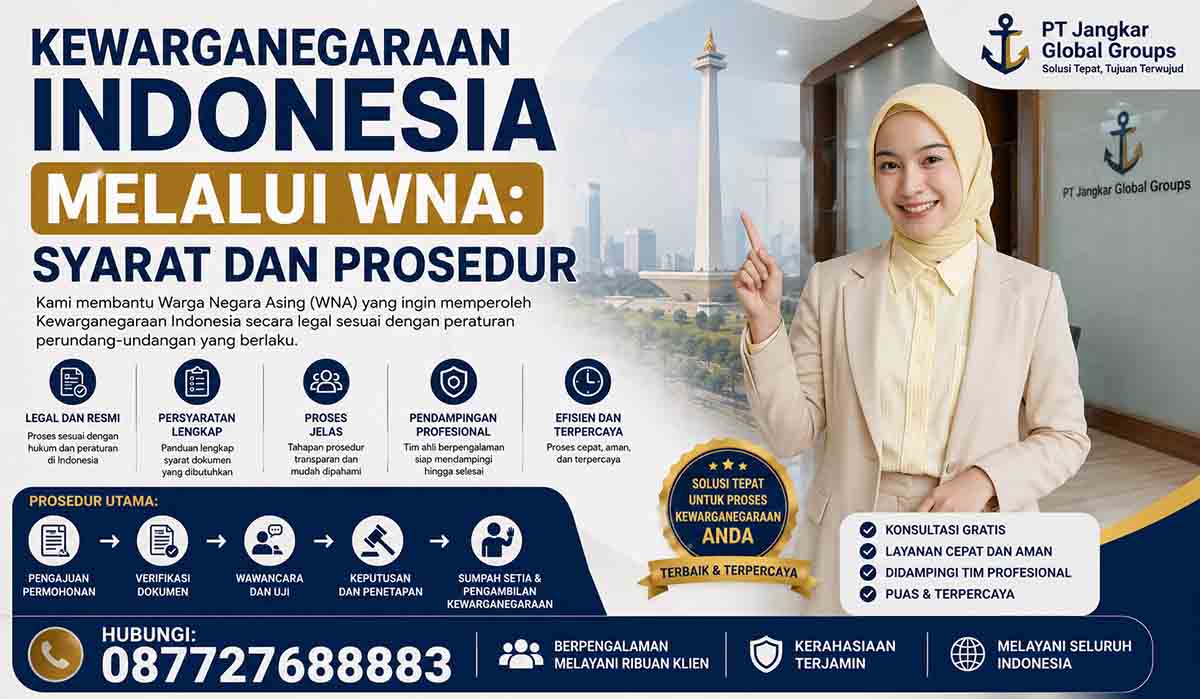Kewarganegaraan Indonesia melalui WNA: Syarat dan Prosedur