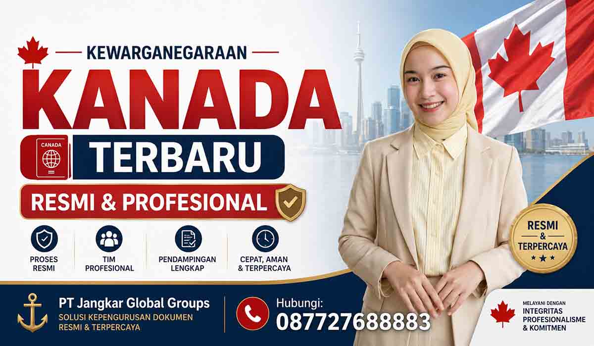 Kewarganegaraan Kanada Terbaru Resmi & Profesional