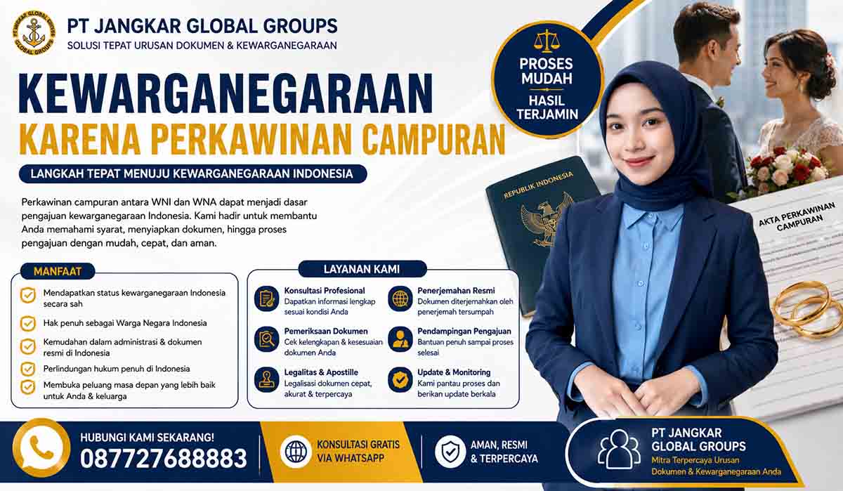 Kewarganegaraan Karena Perkawinan Campuran