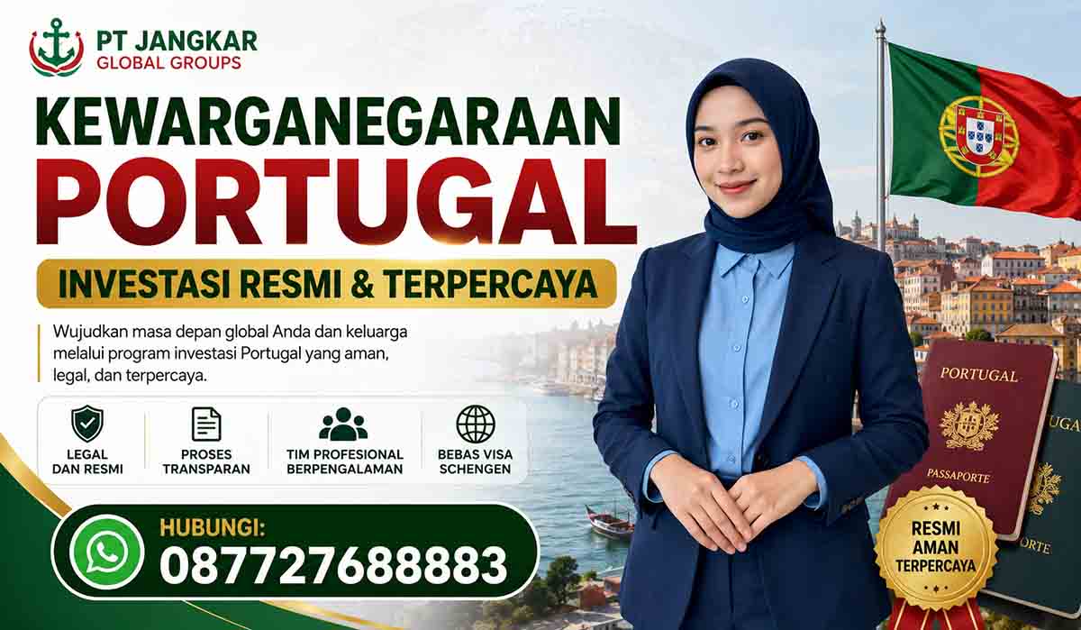 Kewarganegaraan Portugal Investasi Resmi & Terpercaya