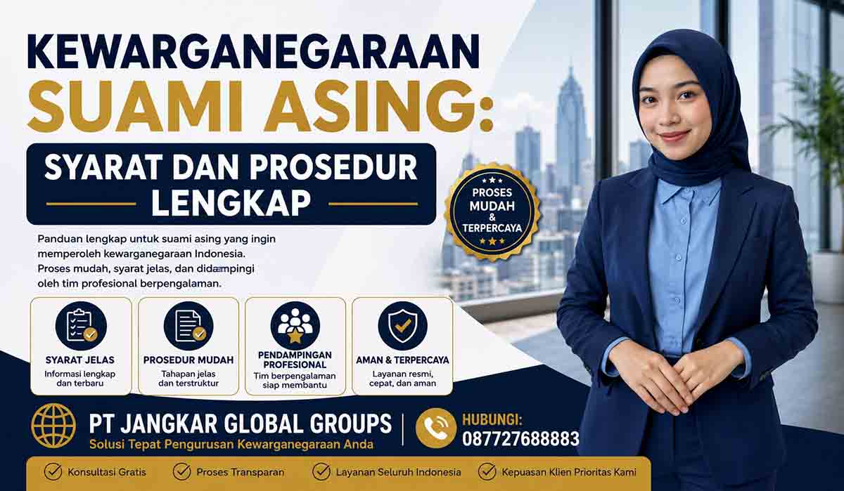 Kewarganegaraan Suami Asing: Syarat dan Prosedur Lengkap
