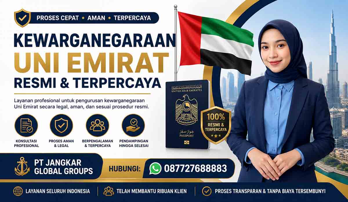 Kewarganegaraan Uni Emirat Resmi & Terpercaya