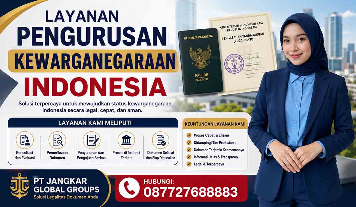 Layanan Pengurusan Kewarganegaraan Indonesia