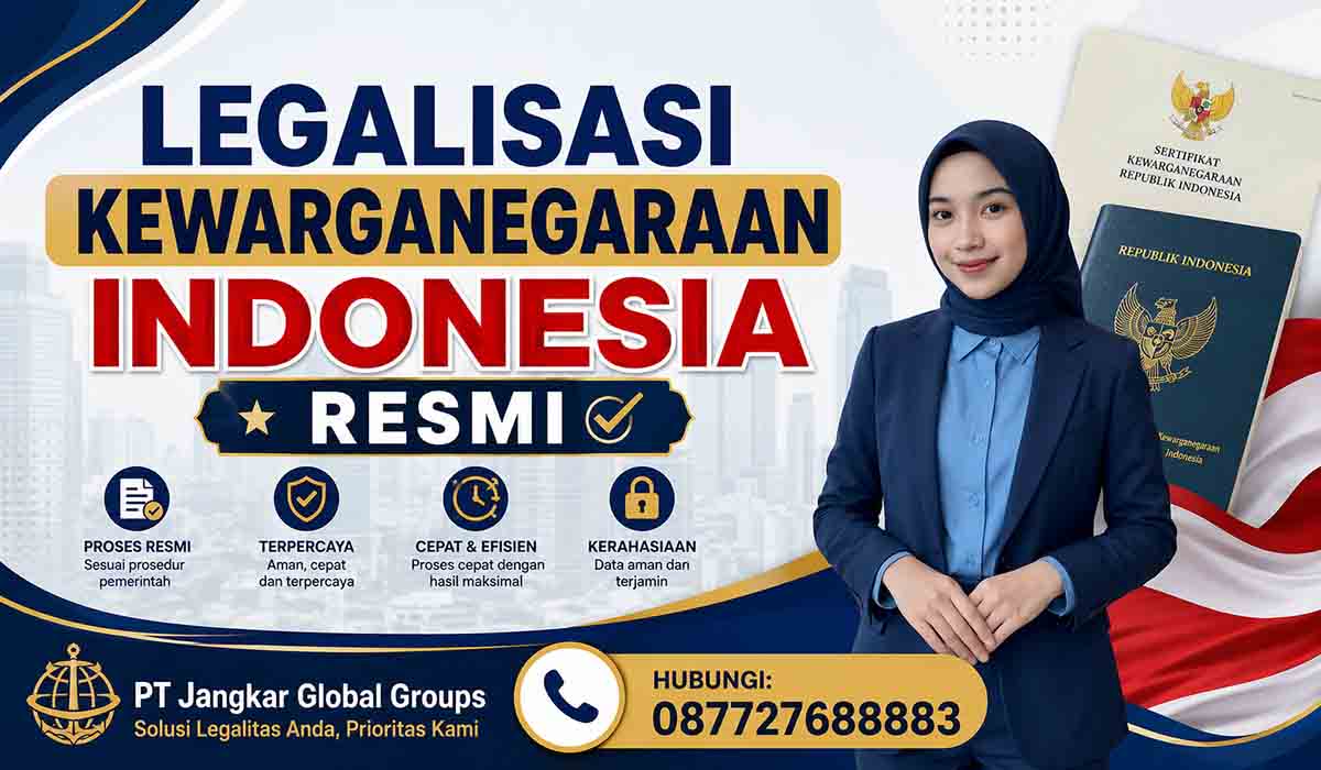 Legalisasi Kewarganegaraan Indonesia Resmi