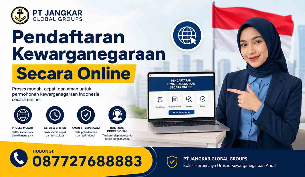 Pendaftaran Kewarganegaraan Secara Online