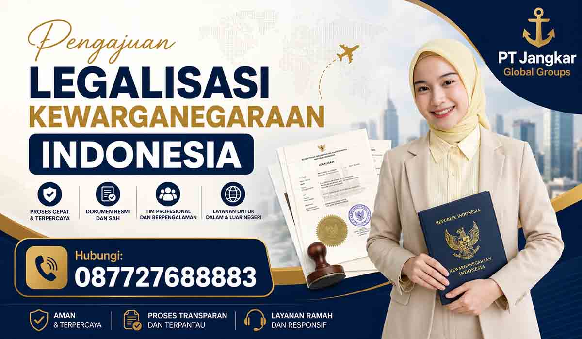 Pengajuan Legalisasi Kewarganegaraan Indonesia