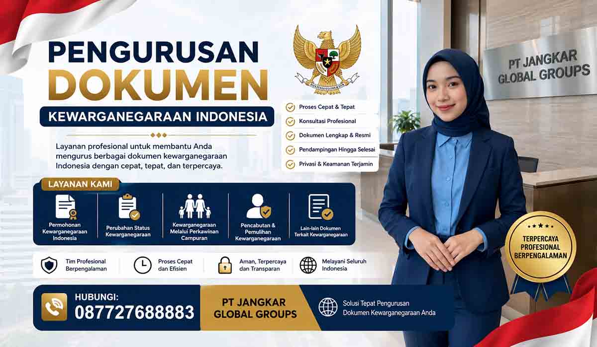 Pengurusan Dokumen Kewarganegaraan Indonesia