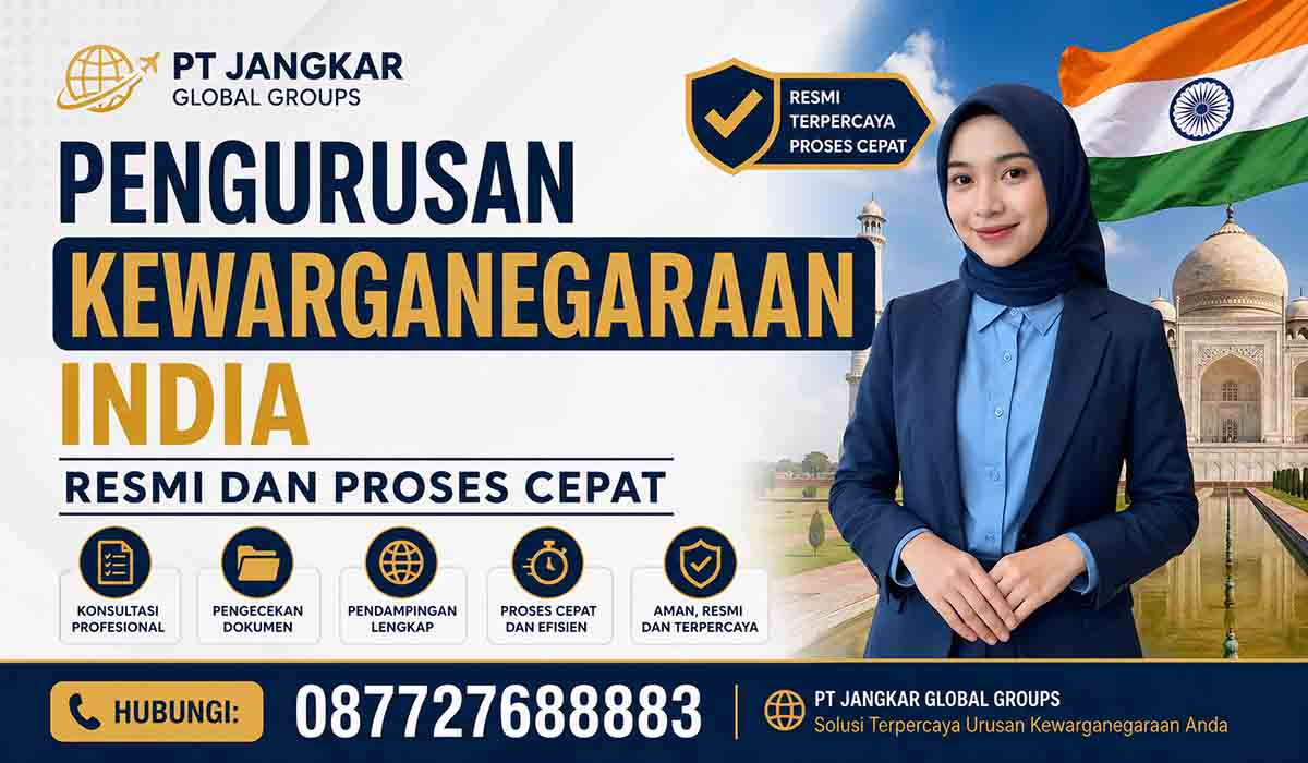 Pengurusan Kewarganegaraan India Resmi dan Proses Cepat