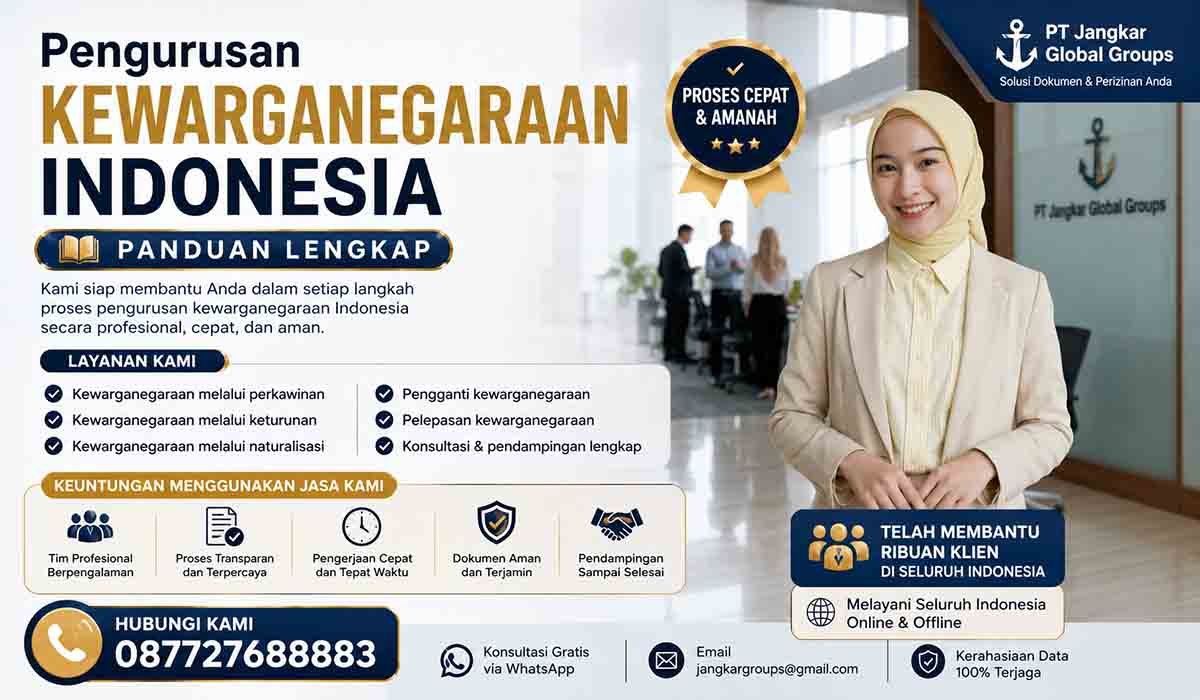 Pengurusan Kewarganegaraan Indonesia Panduan Lengkap