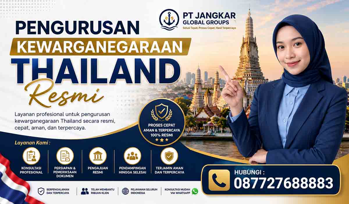 Pengurusan Kewarganegaraan Thailand Resmi