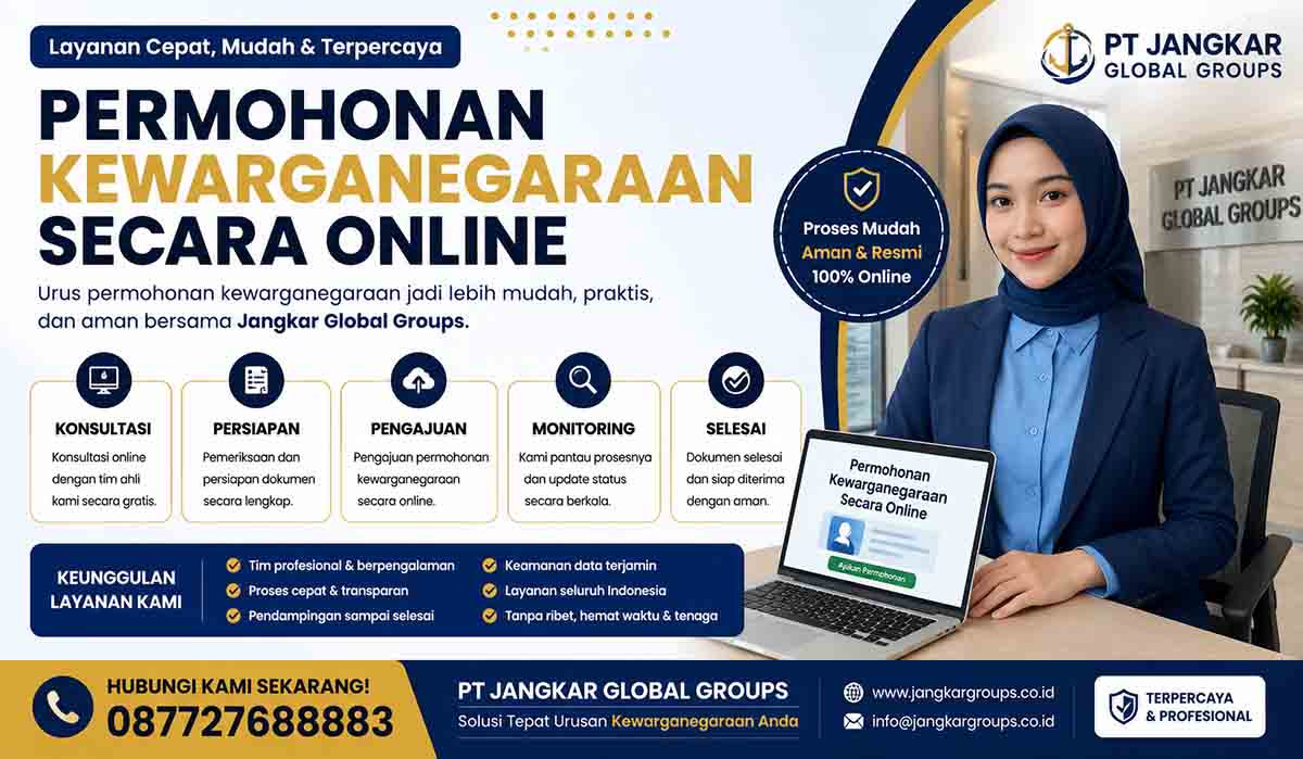 Permohonan Kewarganegaraan Secara Online