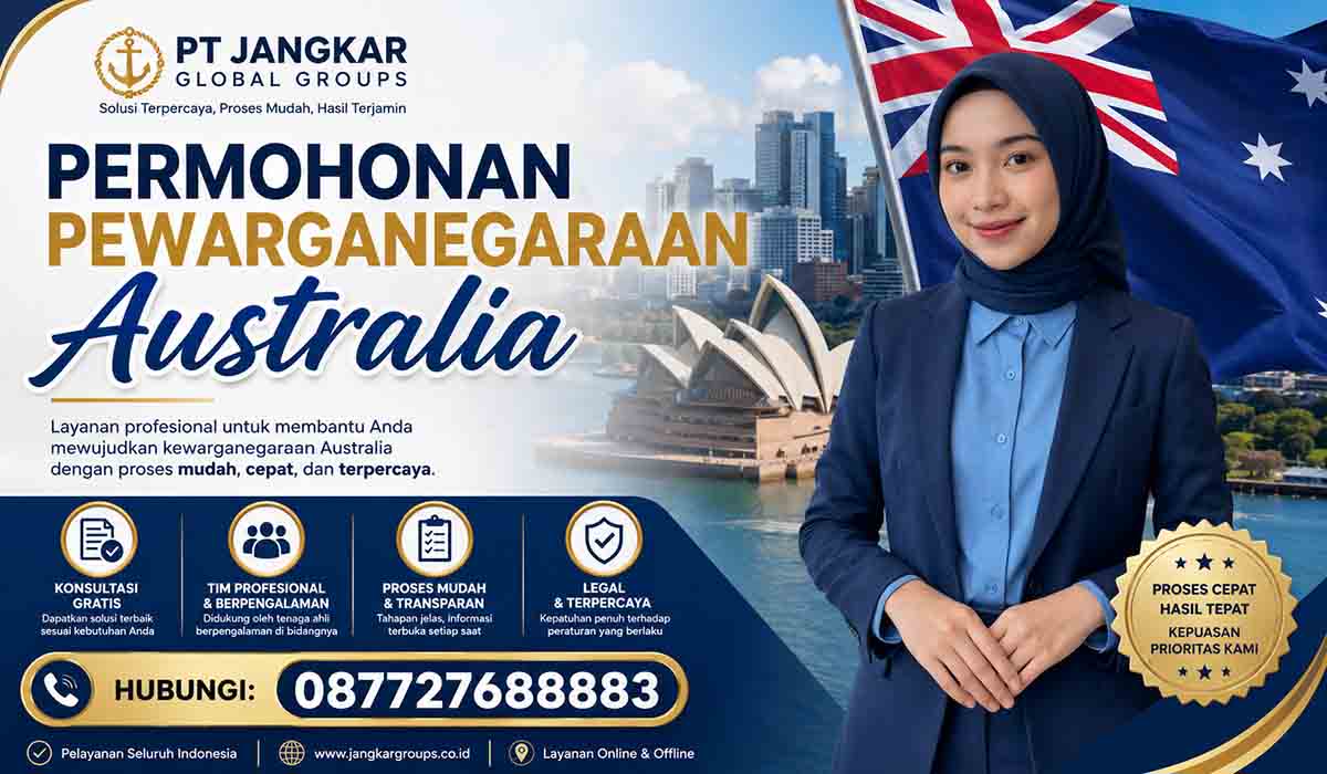 Permohonan Pewarganegaraan Australia