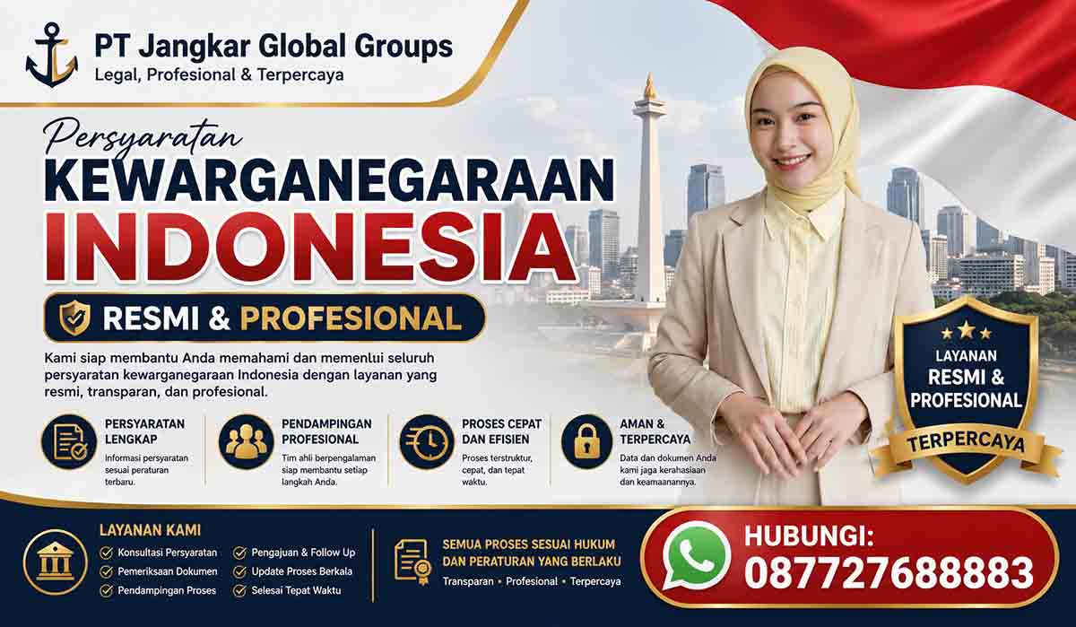 Persyaratan Kewarganegaraan Indonesia Resmi & Profesional