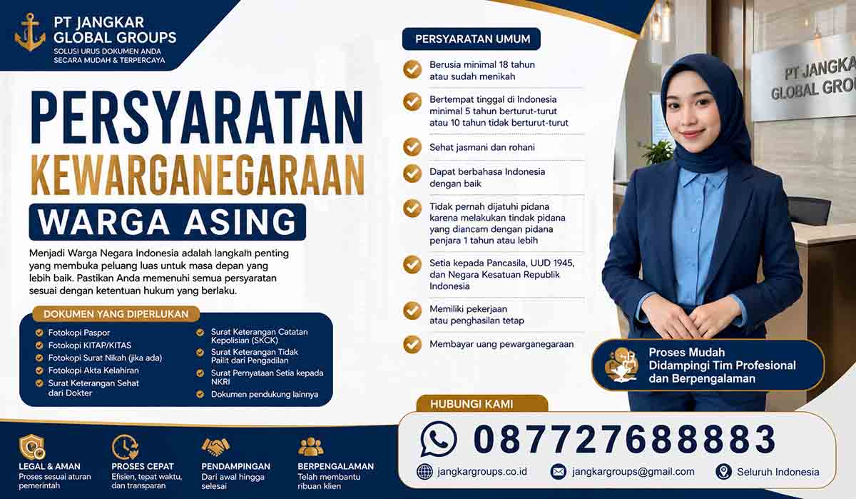 Persyaratan Kewarganegaraan Warga Asing