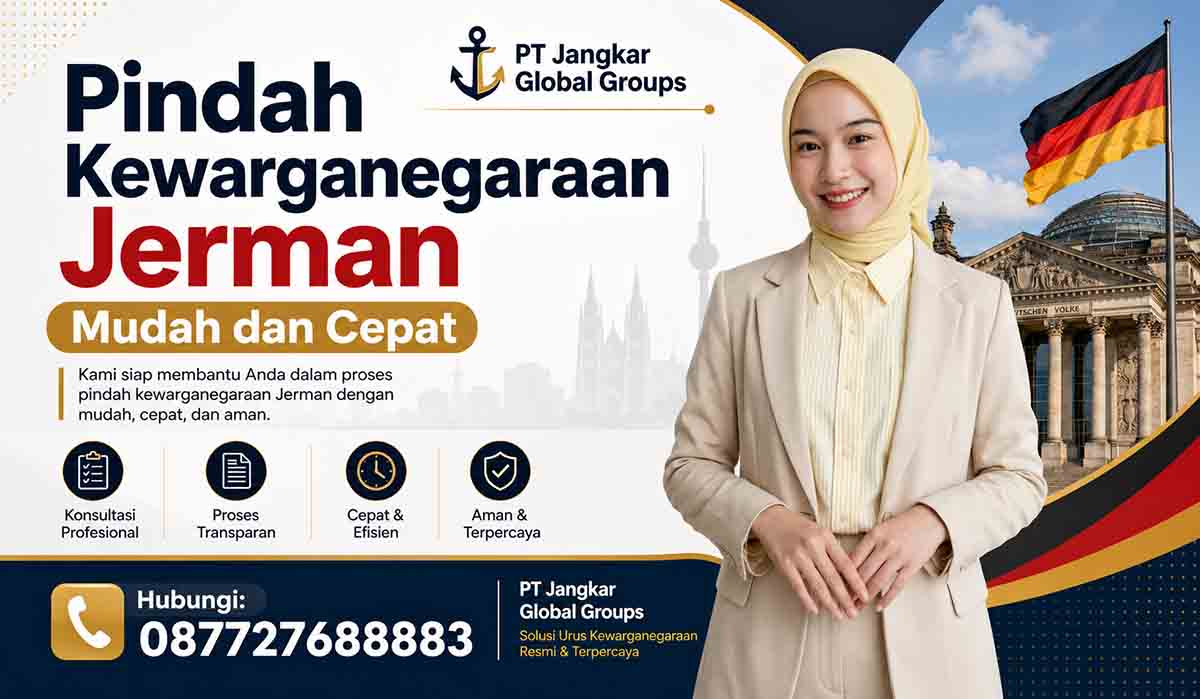 Pindah Kewarganegaraan Jerman Mudah dan Cepat