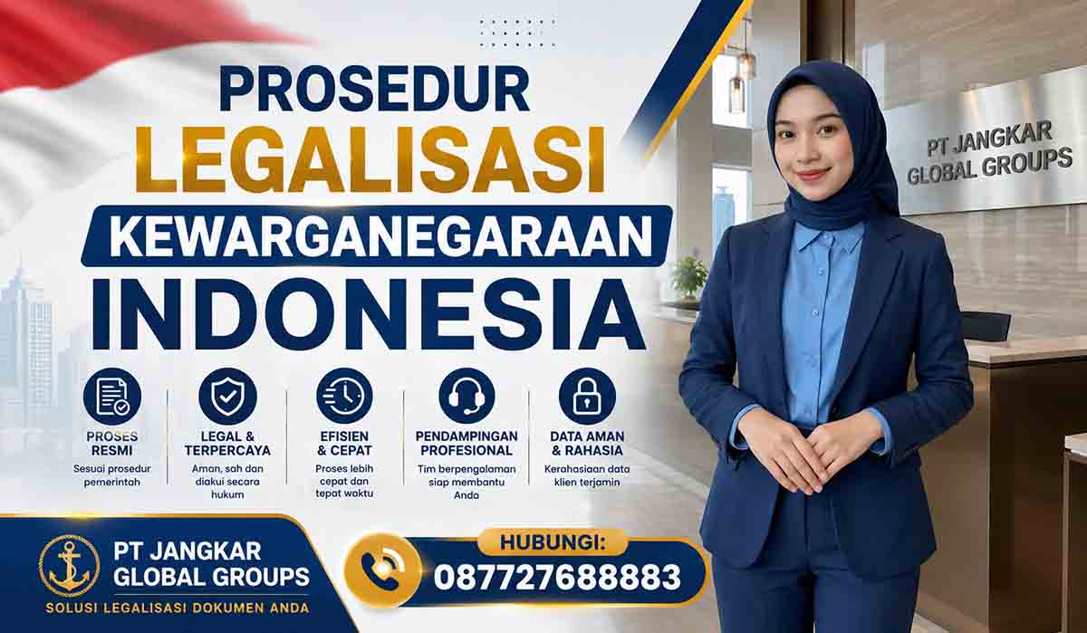 Prosedur Legalisasi Kewarganegaraan Indonesia