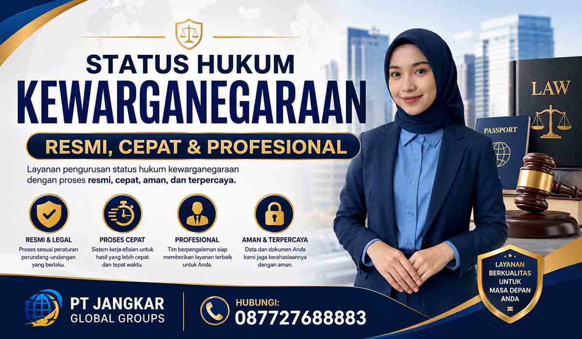 Status Hukum Kewarganegaraan Resmi, Cepat & Profesional