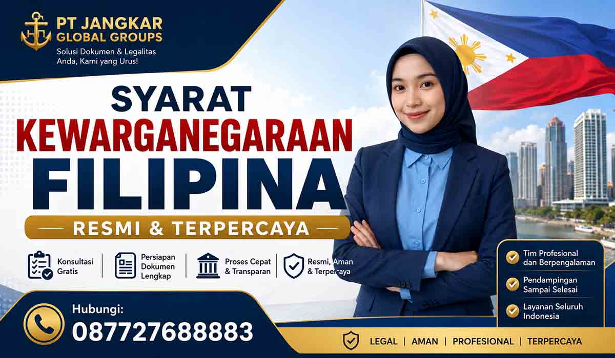 Syarat Kewarganegaraan Filipina Resmi & Terpercaya