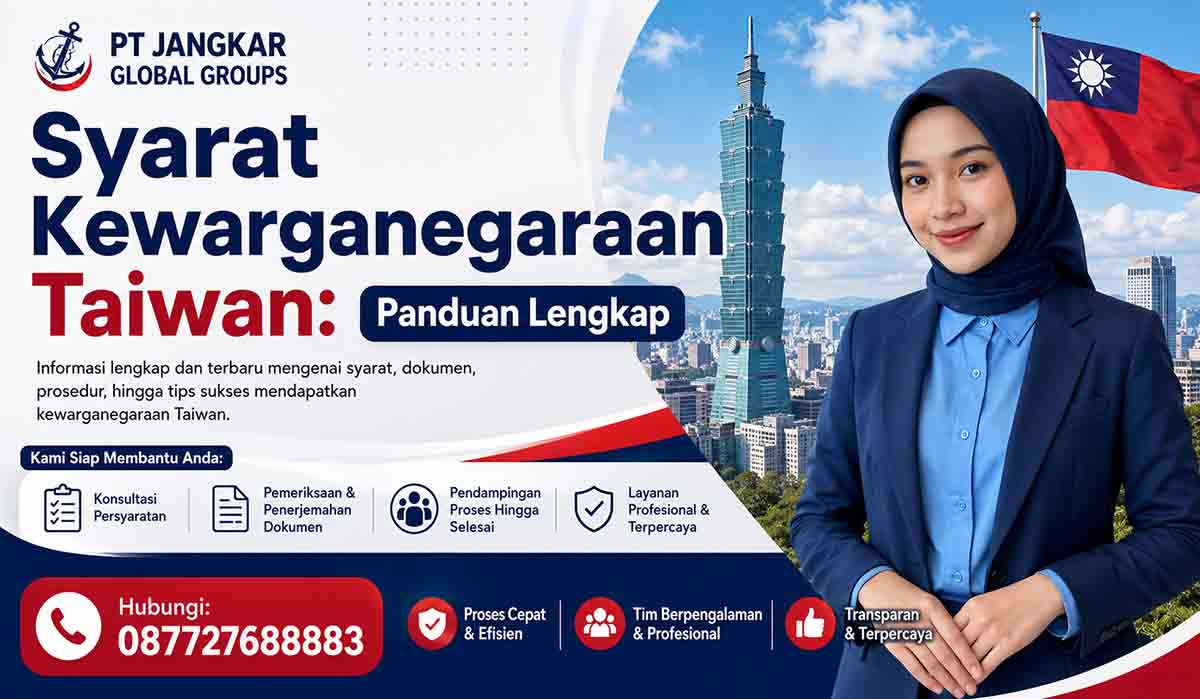 Syarat Kewarganegaraan Taiwan: Panduan Lengkap