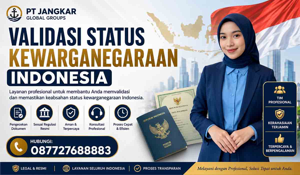 Validasi Status Kewarganegaraan Indonesia