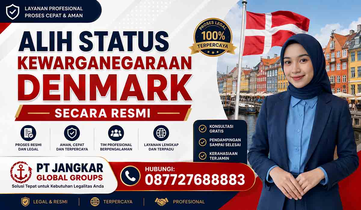 Alih Status Kewarganegaraan Denmark Secara Resmi