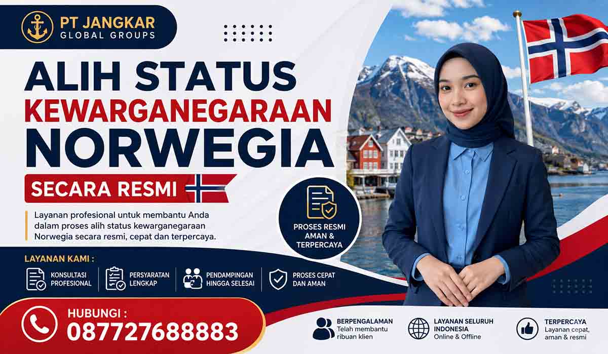Alih Status Kewarganegaraan Norwegia Secara Resmi