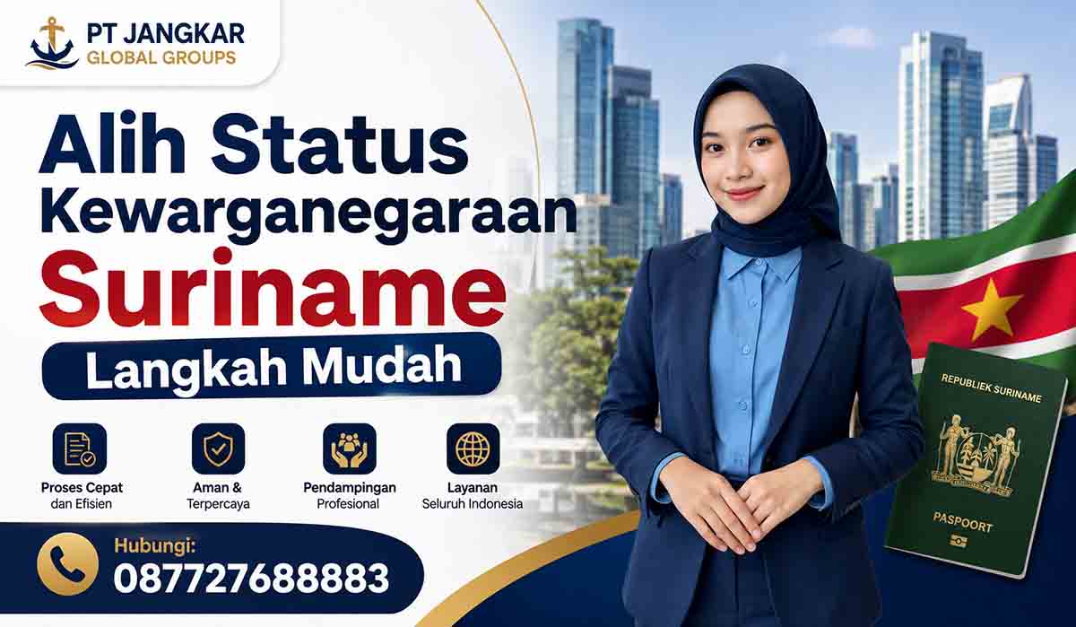 Alih Status Kewarganegaraan Suriname Langkah Mudah