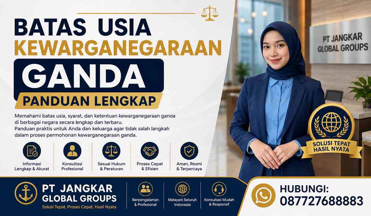 Batas Usia Kewarganegaraan Ganda : Panduan Lengkap