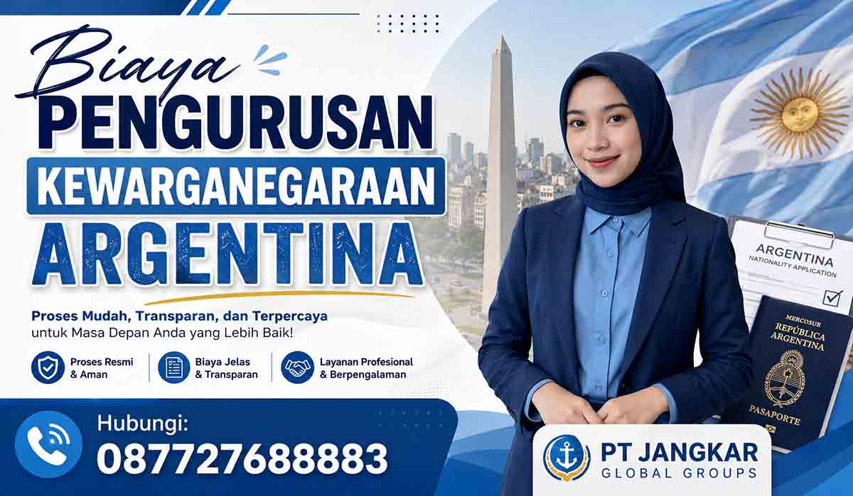 Biaya Pengurusan Kewarganegaraan Argentina