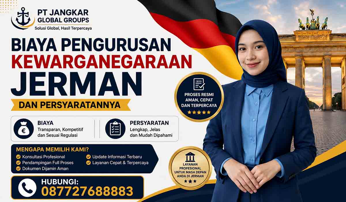 Biaya Pengurusan Kewarganegaraan Jerman Dan Persyaratannya