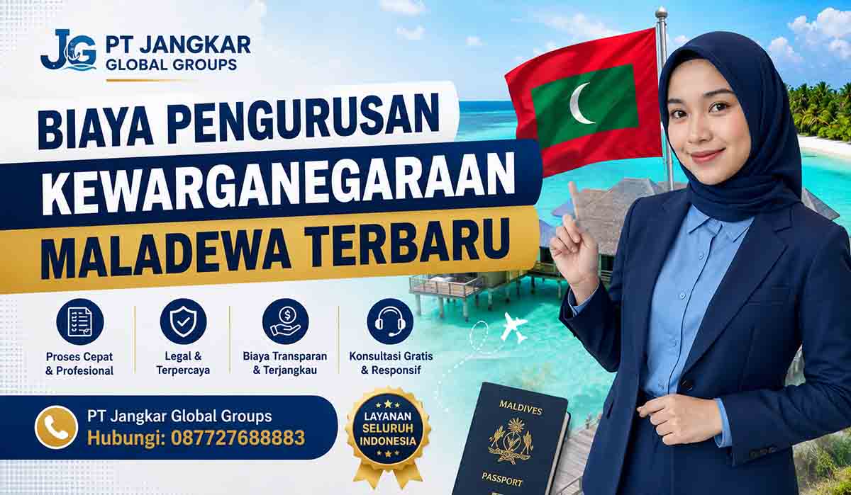 Biaya Pengurusan Kewarganegaraan Maladewa Terbaru