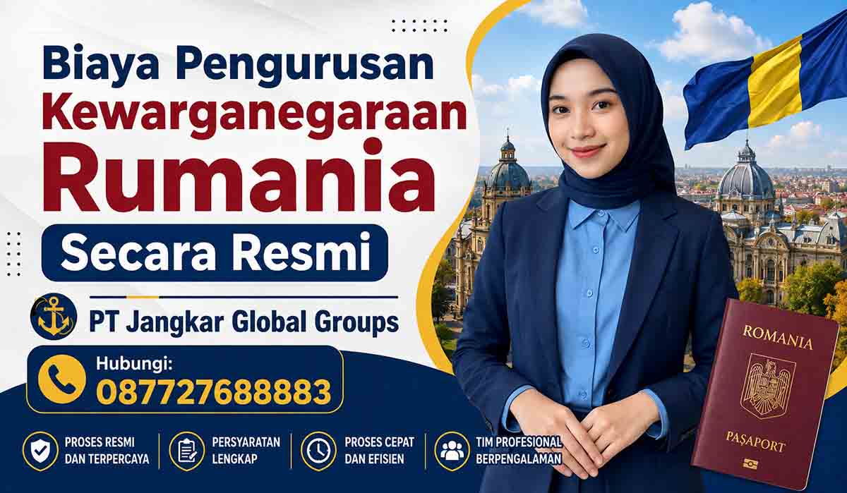 Biaya Pengurusan Kewarganegaraan Rumania Secara Resmi
