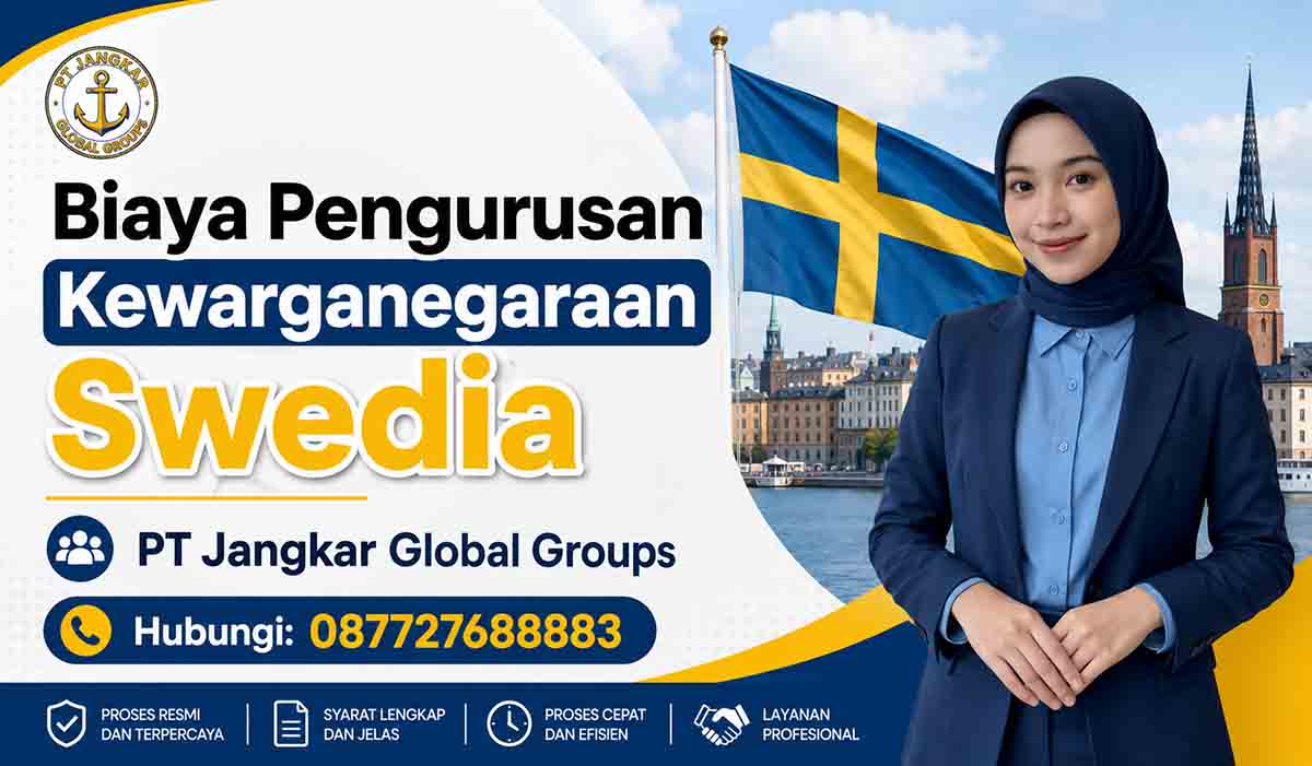 Biaya Pengurusan Kewarganegaraan Swedia