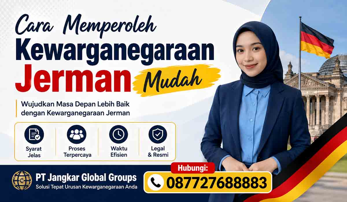 Cara Memperoleh Kewarganegaraan Jerman Mudah